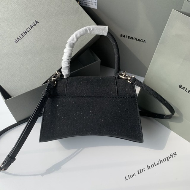 Balenciaga專櫃爆款手提女包 巴黎世家2022春季最新款滿天星Hourglass沙漏包 款號：8895 fyj1146